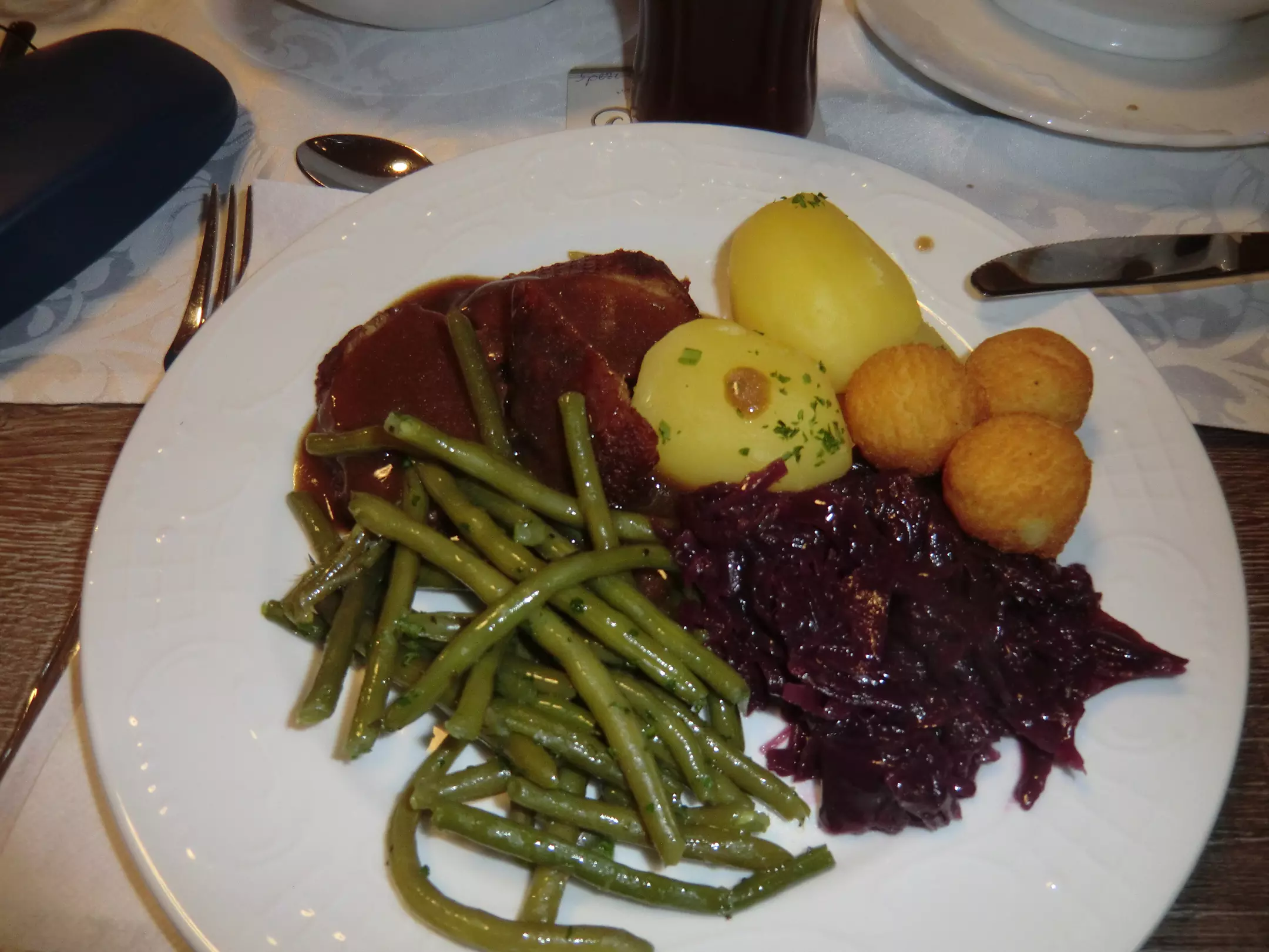 Essen auf dem Teller