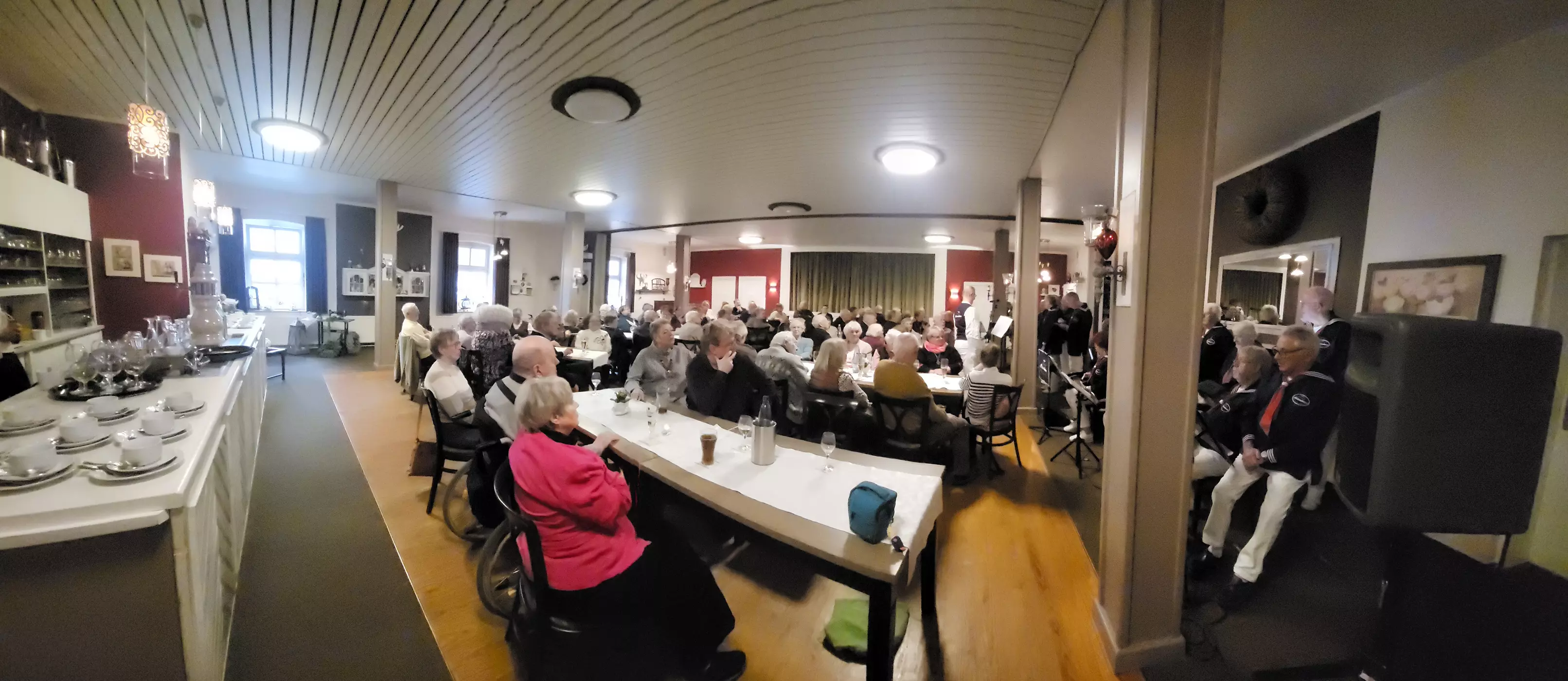 Saal im Forsthaus Hitzhusen